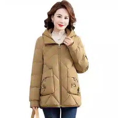 雅鹿 百搭休闲简约羽绒服 女款