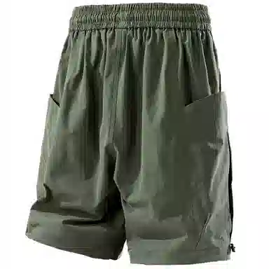 大卫贝肯 美式街头字母户外运动透气百搭休闲潮流五分工装短裤 男女同款