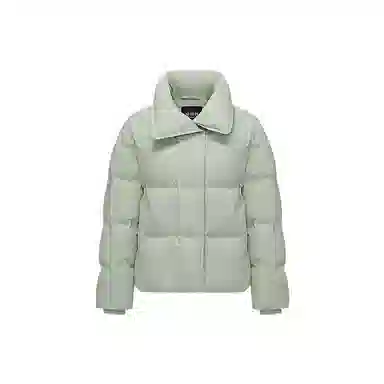 波司登 鹅绒立领短款厚款纯色面包服羽绒服 女款