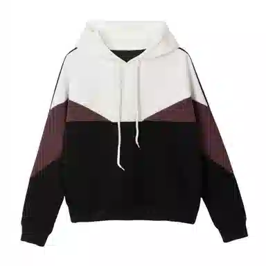 法文箱子 连帽套头长袖卫衣 女款