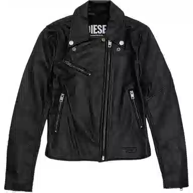 DIESEL OVAL-D Black Jacket