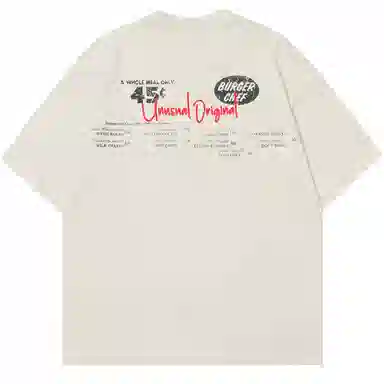 TH FABRICATE Vintage Print T-Shirt