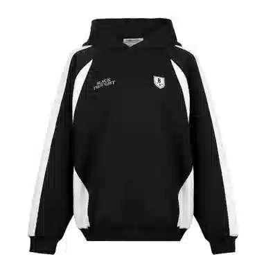 佐贝卡 美式复古连帽休闲套头卫衣 男女同款