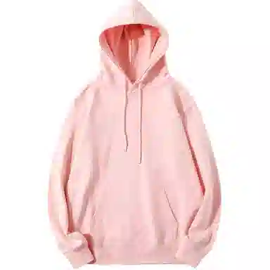 重磅基础 纯色连帽宽松舒适卫衣 女款