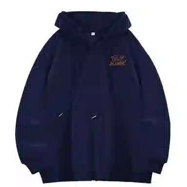 棉致 郁金香花束简约纯色无性别主义宽松卫衣 男女同款