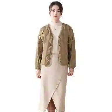 雅鹿 轻薄内穿短款羽绒服 女款