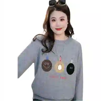 云妃秀 大码女装气质减龄针织衫 女款