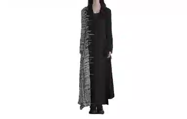 Yohji Yamamoto Long Coat Black