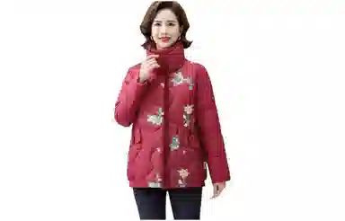 鸭鸭 时尚气质纯色羽绒服 女款