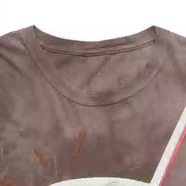 Travis Scott Cactus Jack x McDonald's Brown Tie-Dye T-Shirt