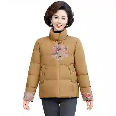 雅鹿 新中式国风设计感羽绒服 女款