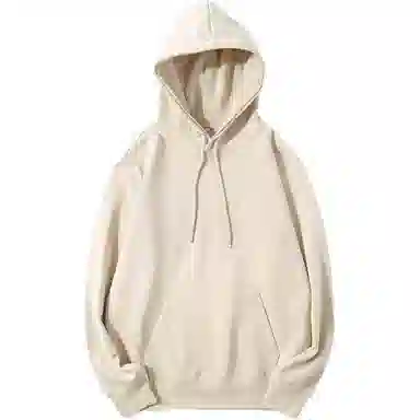 重磅基础 纯色连帽宽松舒适卫衣 女款