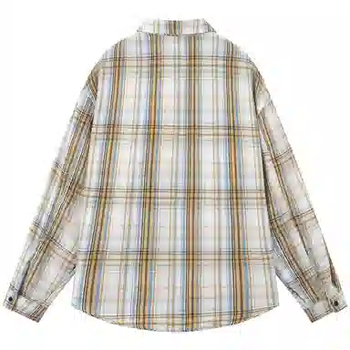 Doraemon Vintage Plaid Shirt