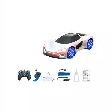 咕轹 新能源遥控车 流光概念特技车 遥控玩具