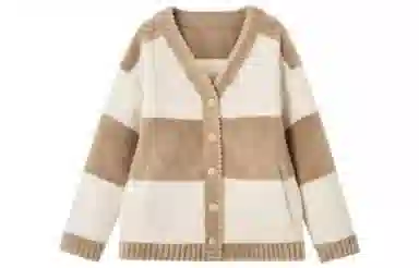 【dme】 不起球不掉毛舒适柔软皮毛一体外套大衣 女款 卡其色