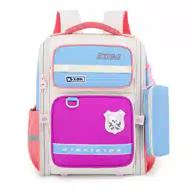 恒源祥 一年级 涤纶（聚酯纤维） 可爱双肩包 常规 男女同款情侣款 多色