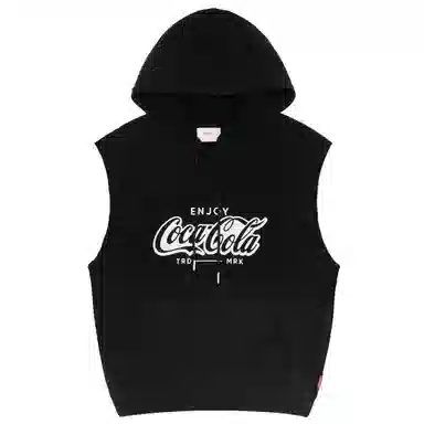 Coca-Cola Vintage Sleeveless Hoodie