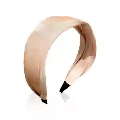 蒙妮 法式复古宽边 亚克力 布艺 发箍 女款