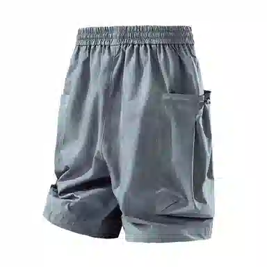 巴塞罗那足球俱乐部 城市机能扎染美式高街骷髅头基础字母系带篮球百搭速干山系户外凉感透气垂感经典宽松五分裤工装短裤 男女同款