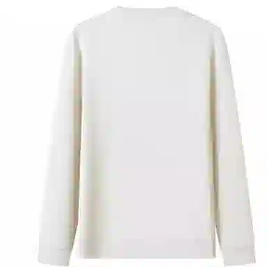 李生制造 纯色远航系列波浪纹网状结构透气户外假两件圆领长袖卫衣 男款