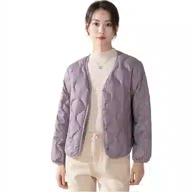 雅鹿 轻薄内穿短款羽绒服 女款