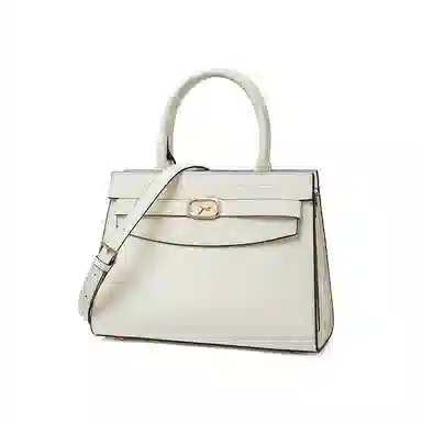 红蜻蜓 高档简约时尚潮流百搭 牛皮 手提包 男女同款情侣款 黑色