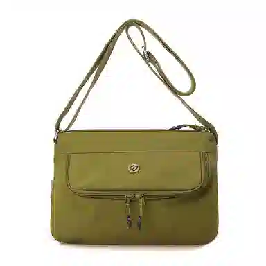 捷朗仕 防泼水多层多口袋设计感时尚休闲通勤 尼龙 斜挎包 男女同款情侣款 多色