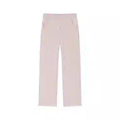 森马 摇粒绒纯色中腰阔腿休闲裤 女款