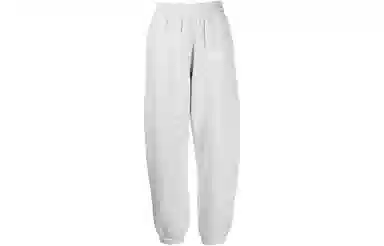 alexander wang SS22 Logo Joggers Gray
