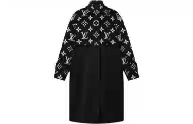 Louis Vuitton Logo Print Coat