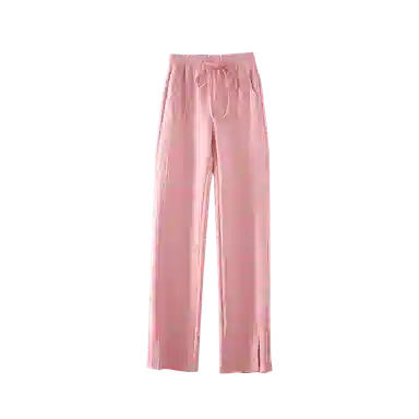 娅丽达 窄版阔腿开叉休闲裤 女款