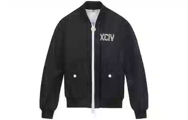 GCDS Logo Long Sleeve Bomber Jacket