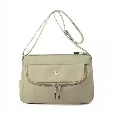 捷朗仕 防泼水多层多口袋设计感时尚休闲通勤 尼龙 斜挎包 男女同款情侣款 多色