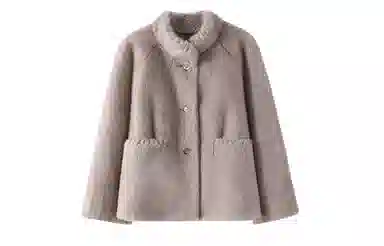 花栗鼠小姐 立领保暖细腻柔和亲肤外套皮草 女款