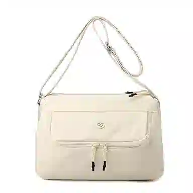 捷朗仕 防泼水多层多口袋设计感时尚休闲通勤 尼龙 斜挎包 男女同款情侣款 多色