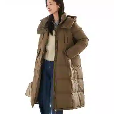 VICTORIA&VERA Hooded Down Jacket
