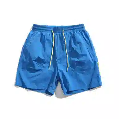 【dme】 日系复古纯色简约运动五分裤户外薄款速干沙滩休闲短裤 男女同款