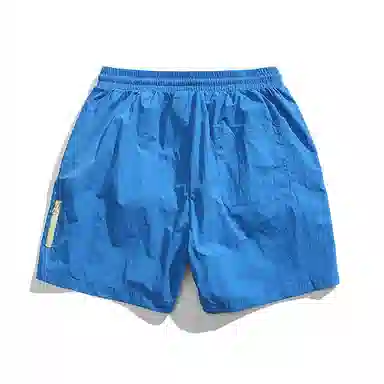 【dme】 日系复古纯色简约运动五分裤户外薄款速干沙滩休闲短裤 男女同款