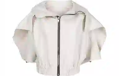 Rick Owens SS22 White Jacket