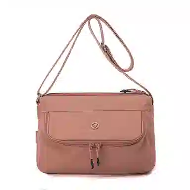 捷朗仕 防泼水多层多口袋设计感时尚休闲通勤 尼龙 斜挎包 男女同款情侣款 多色