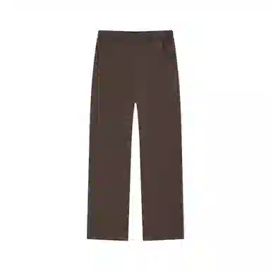 森马 摇粒绒纯色中腰阔腿休闲裤 女款