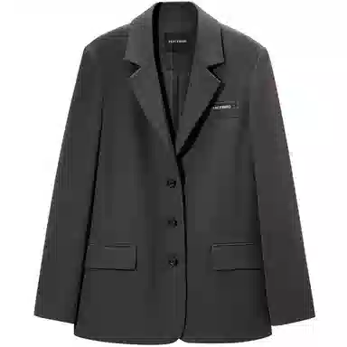 Peacebird Sparkle Straight Casual Blazer