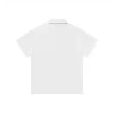 乱步 极简垂感透气随性中性翻领穿搭纯色基础款休闲夏季短袖衬衫 男女同款