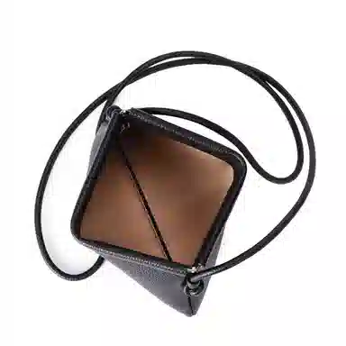 都宝路 简约百搭实用轻便软面收纳钥匙卡包零钱包数据线 合成革 手机包 小号 女款 黄色/米白/黑色/粉红