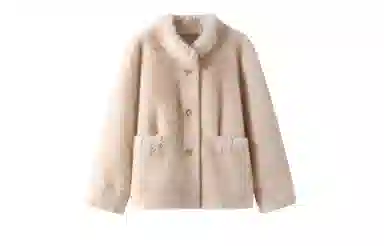 花栗鼠小姐 立领保暖细腻柔和亲肤外套皮草 女款