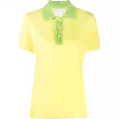 Bottega Veneta Polo Shirt Yellow