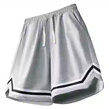 Xingjizhe Basic Striped Shorts