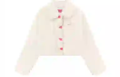 CHUU Faux Fur Collar Jacket