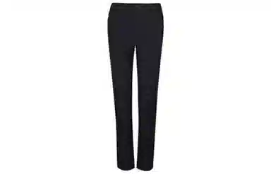 探路者 纯色高腰拉链运动裤 女款 黑色