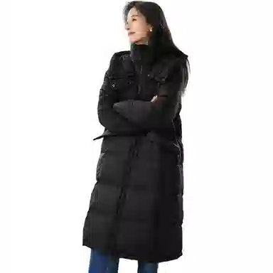 VICTORIA&VERA Hooded Down Jacket
